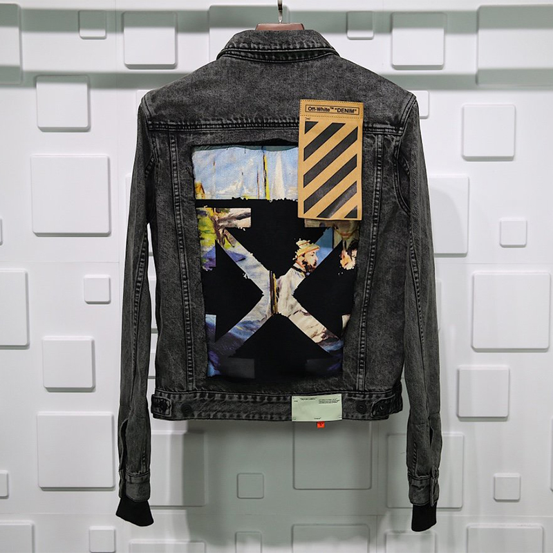 Jeans jacket 2025 off white